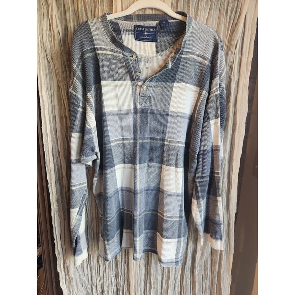 Chesterfield Worldwide 100% Cotton Flannel Men’s Long Sleeve Shirt 2XL - Picture 1 of 1